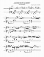 A JAZZ GUITAR DUET Sheet music for Guitar | Download free in PDF or ...