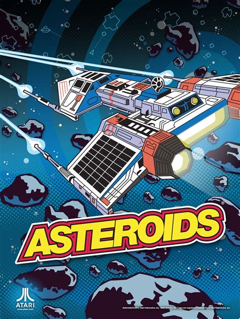 Arcade Game Asteroids 1979 Atari Retro Arcade Games Retro Video