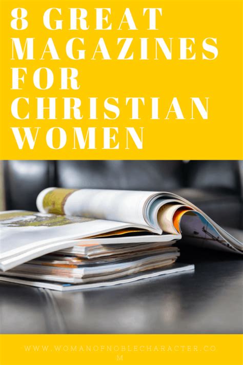 Magazines For Christian Women In Both Digital And Print