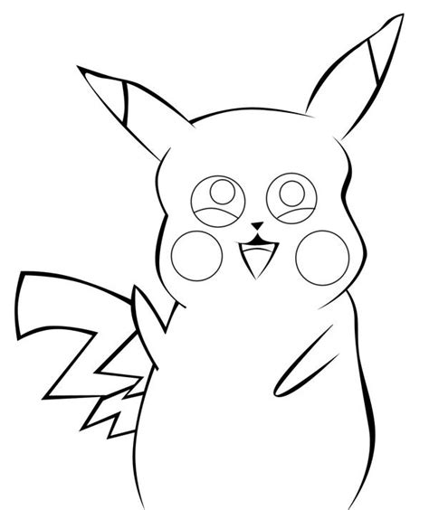 Pikachu Lineart By Cherry1313 On Deviantart