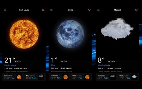 Weather Live Widget Animated For Xwidget By Jimking On Deviantart