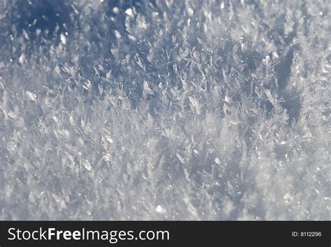 Close Up Of Snow Crystals Free Stock Images And Photos 8112296
