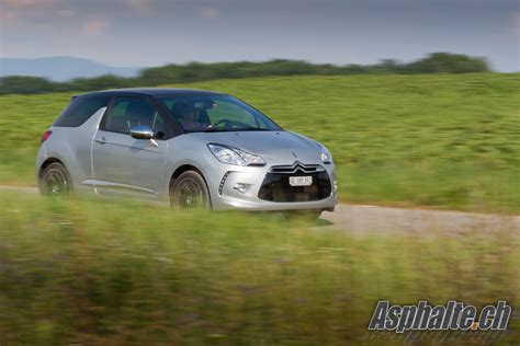 Citroen Ds3 Essai Asphalte Ch