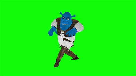 Blue Shrek Default Dance Youtube