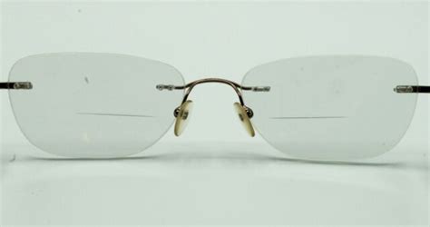 naturally rimless nr151 brn eyeglasses eyewear glasses frames 53 16 135 ebay
