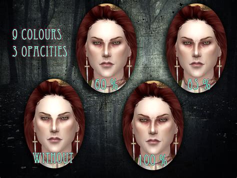 Simmercheries Goth Sims 4 Finds — Remussims Wrinkles Skin Details