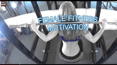 female fitness motivation by kristina youtube