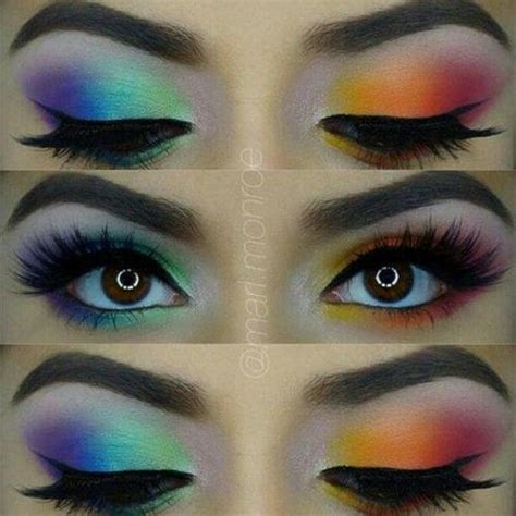 Rainbow Makeup On Tumblr