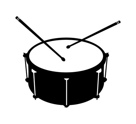 Drum Silhouette Snare Drum Percussion Musical Instrument 11511580