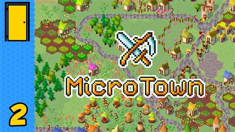 A Tiny Town Of Plenty Microtown Part 2 Pixel Art City Builder