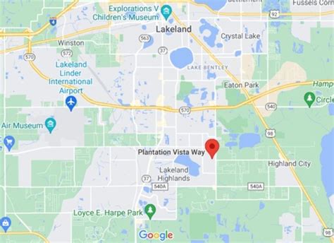 Plantation Vista Lakeland Nbhd Florida Area Map And More