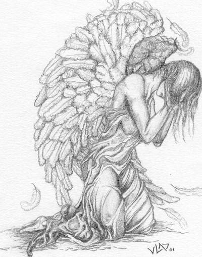 Crying Angel By Licantrote On Deviantart