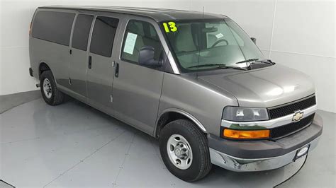 Pre Owned 2013 Chevrolet Express Passenger Lt Large Passenger Vans In