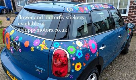 Pin On Uniquely Designed Hippy Car Stickers Decals Transfers For