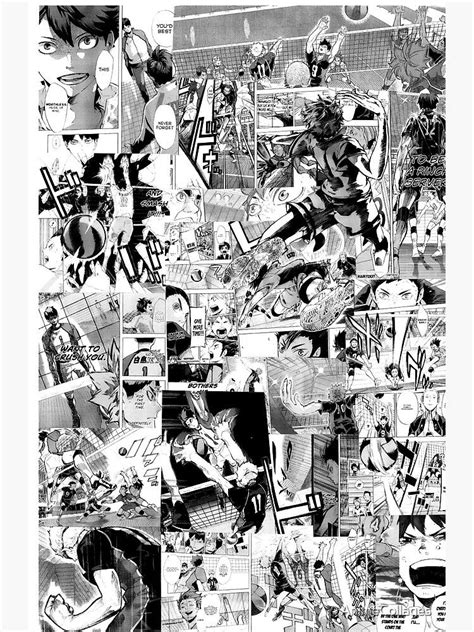 Collage Poster Wall Collage Poster Wall Art Otaku Anime Haikyuu