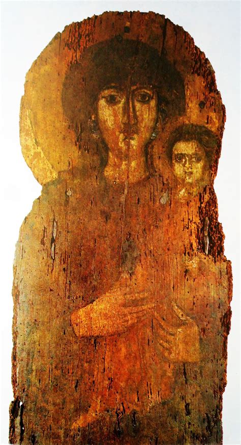 Virgin Mary Odigìtria Roman Byzantine Icon Year 609 At Pantheon