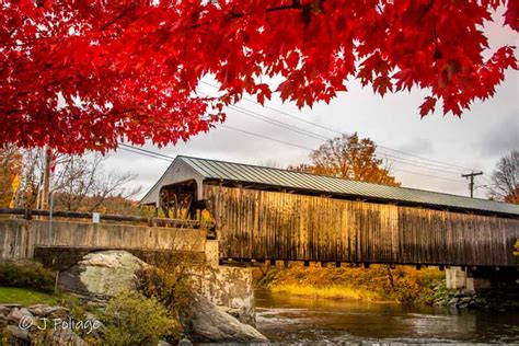 In Search Of An Old Covered Bridge In Waitsfield Vt New England Fall