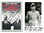 Heer - Nachkriegsunterschrift von Ritterkreuzträger Erich Mende ...