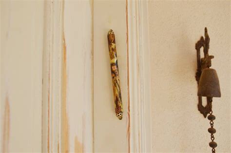 Maybe you would like to learn more about one of these? Golden mezuzah, Mezuzah Case, Jewish symbol, Handmade ...