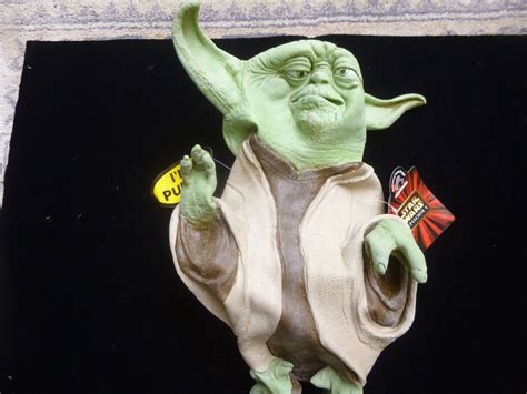 Star Wars Yoda Hand Puppet Applause 1999 Lucasfilm Rubber Latex On Gens