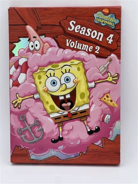 Spongebob Squarepants Season 4 Vol 2 Dvd 2007 2 Disc Set Like