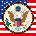 United States of America Coat of Arm and Flag Editorial Image ...