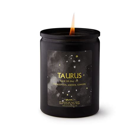 Astrological Candles Zodiac Signs Scented Uncommongoods