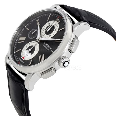 Montblanc 4810 Chronograph Automatic Black Dial Mens Watch 115123