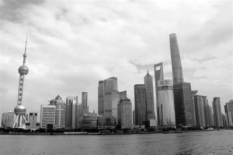 Free Stock Photo Of Asia Black And White Buildings