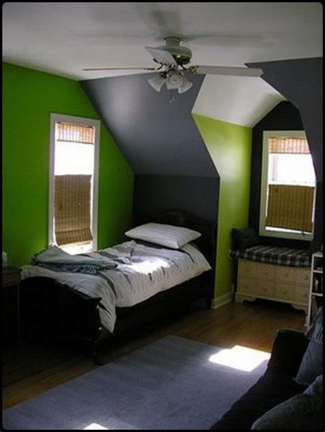 Teen boys room in the attic. kids bedroom ideas, kids bedroom ideas for small rooms ...