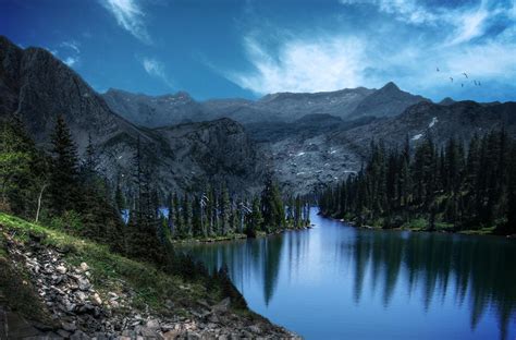 Quiet Mountain Lake By Isabou On Deviantart