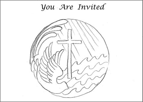 Coloring Pages You Are Invited Invitations