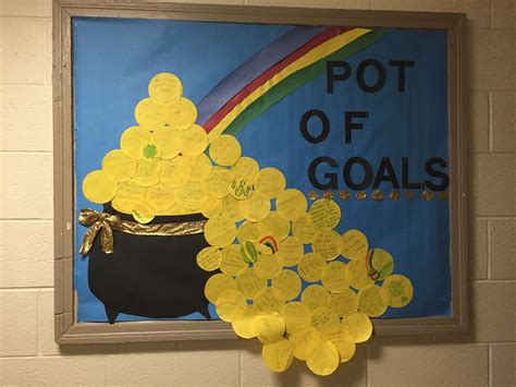 Ra Bulletin Board Pot Of Goals Interactive Board Ra Bulletins Ra Bulletin Boards Resident