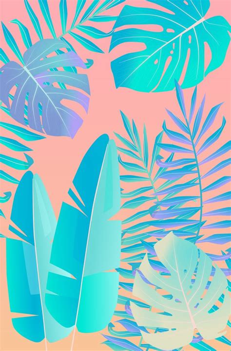 Tropics Monstera And Banana Leaf Pattern Mini Art Print By Marta