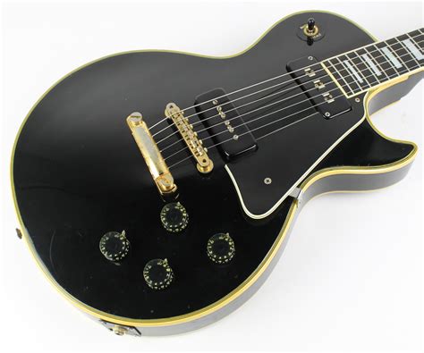 Gibson Limited Edition 54 Reissue Les Paul Custom 1972 Ebony Guitar