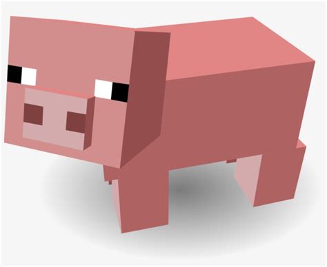 Minecraft Pig Face Clip Art