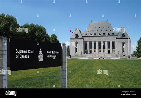 Canada Supreme Court Justice Hi Res Stock Photography And Images Alamy
