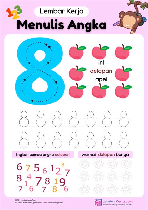 Lembar Kerja Mengenal Dan Menulis Angka 7 Lembar Belajar Lembar Vrogue