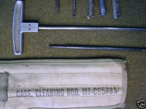 Wwii M1 30 Cal Garandcarbine Rifle Cleaning Kit Andcase 42413382