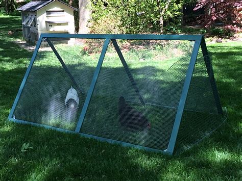 How To Build A Portable Collapsible Chicken Tractor Chicken Diy