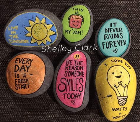 Inspirational Painted Rocks Painted Rocks Stone Painting Love Days