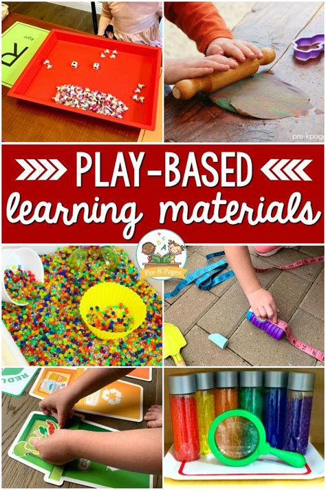 Play Based Curriculum Materials For Preschoolers Pre K Pages Play
