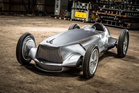 Infiniti Reveals What If Prototype 9 1940s Grand Prix Racer Ahead Of