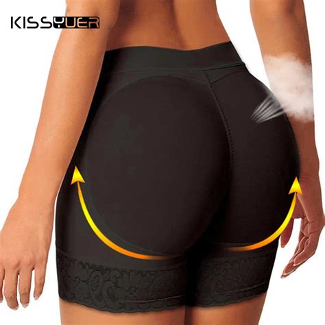 Sexy Women Padded Panties Butt Lifter Control Panties Butt Enhancer Lift Lace Seamless Panty