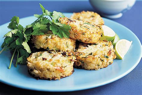 In The Mood For Thai These Prawn And Rice Patties Are Sure To Tempt Taste Buds Seafood Dishes