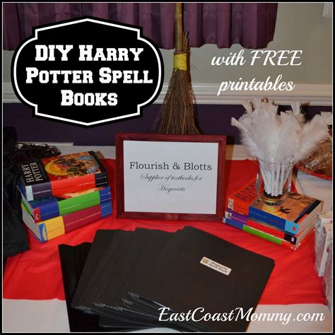 There are 793 harry potter spell. East Coast Mommy: Harry Potter Spell Books and Quills ...