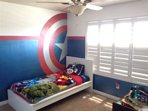 Super Hero Bedroom | Marvel bedroom, Baby boy bedroom colors, Boys bedroom colors