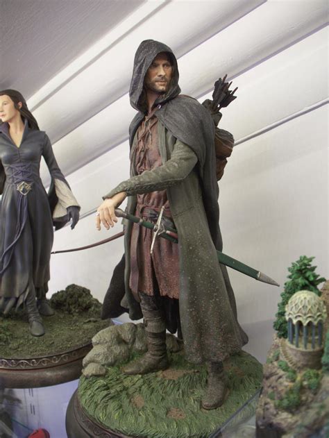 Lotr Aragorn Maquette Statue By Minas Tirith Hakan On Deviantart