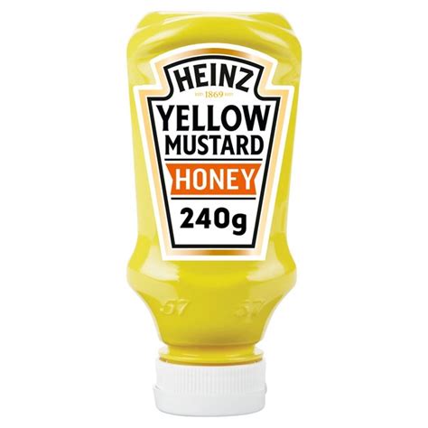 Heinz Yellow Mustard Honey Ocado