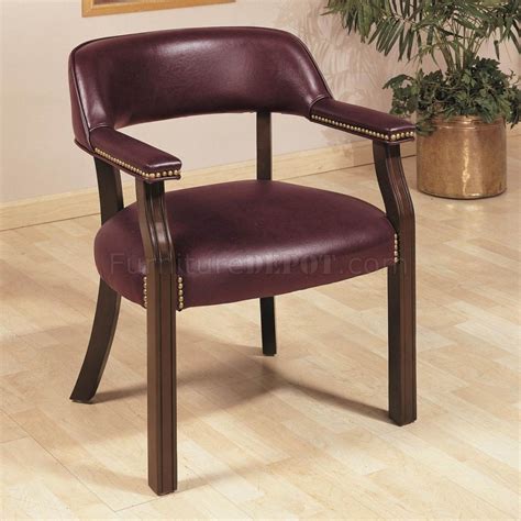 We have a selection of funky and stylish bistro furniture and commercial tables and chairs for the catering, leisure and hospitality industry. Burgundy Vinyl Classic Commercial Office Chair w/Nailhead Trim
